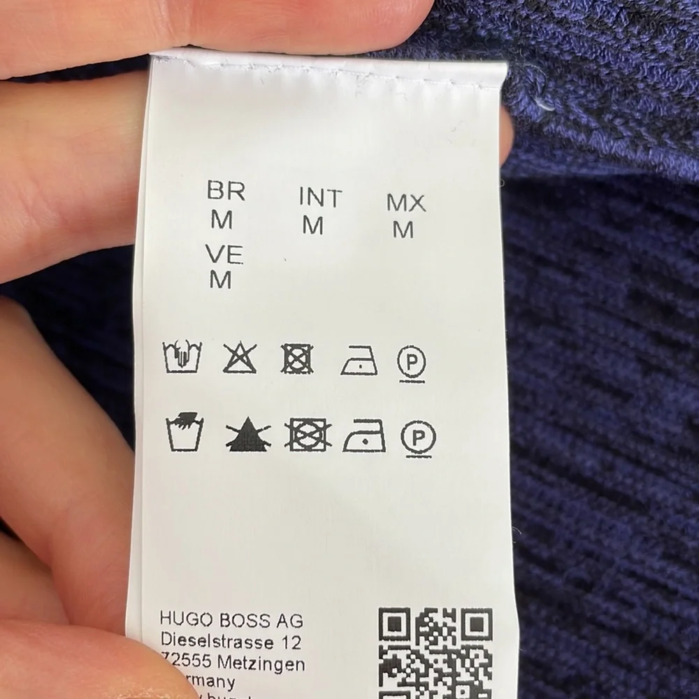 Hugo Boss Ribbed Long Cardigan Jacket - Picture 8 of 10